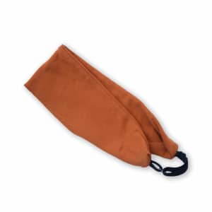 Bandeau cheveux femme – Jersey Cannelle réglable (enfant & adulte)
