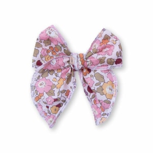 Barrette grand nœud princesse fille – Betsy Automne